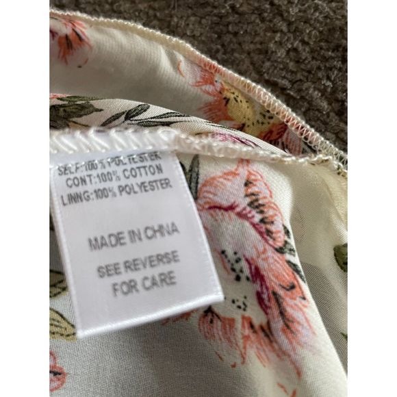 LA Hearts Crochet Floral boho neutral beachy Halter Top Size Small a56 - Picture 8 of 11